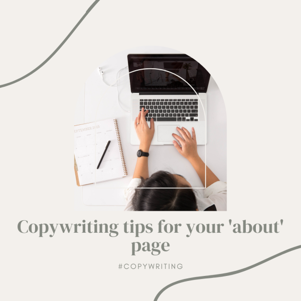 Copywriting tips for your 'about' page
